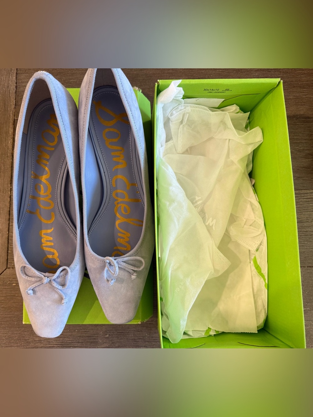 Sam Edelman Ronda Blue Suede Heel / Size 9 / New in box